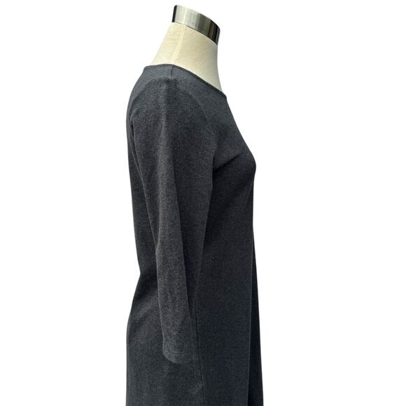 Liz Claiborne M Gray Fitted Tee Dress - Picture 4 of 4